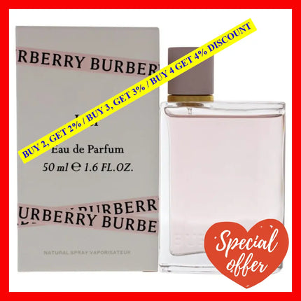 Burberry Her By For Women - 1.6 Oz Edp Spray