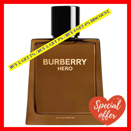 Burberry Hero 3.3Oz-100Ml Eau De Parfum Spray