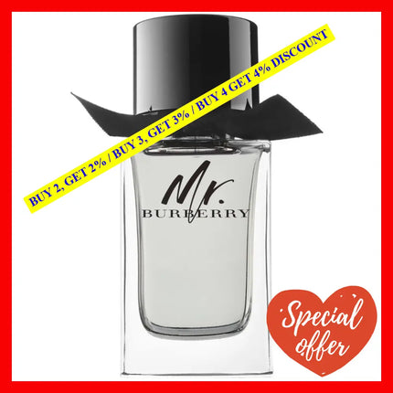 Burberry Mr. Burberry 3.3 Oz 100 Ml Edt Spray For Men