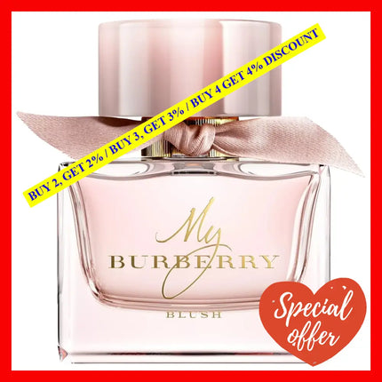 Burberry My Blush Eau De Parfum For Women 3.0 Oz / 90 Ml