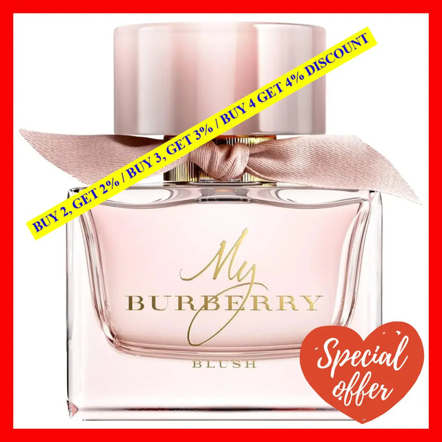Burberry My Blush Eau De Parfum For Women 3.0 Oz / 90 Ml