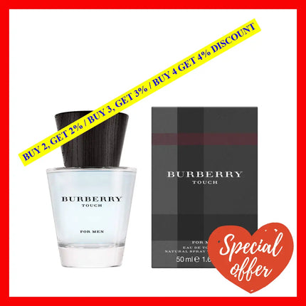 Burberry Touch By For Men - 1.7 Oz Edt Spray