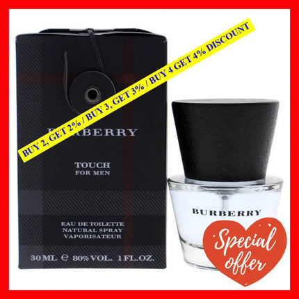 Burberry Touch By For Men - 1 Oz Edt Spray