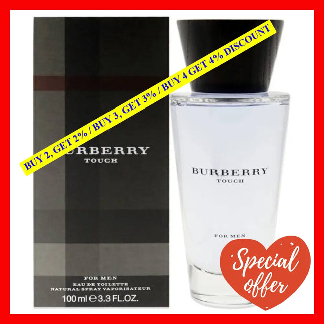 Burberry Touch By For Men - 3.3 Oz Edt Spray