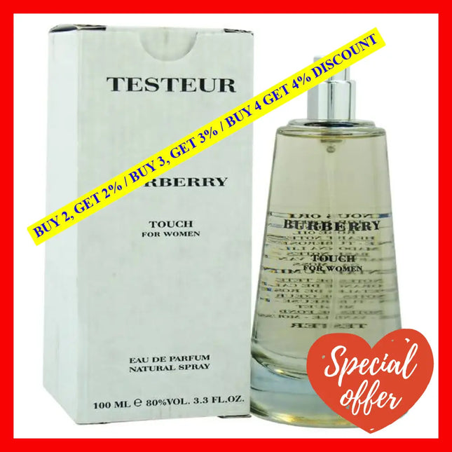 Burberry Touch By For Women - 3.4 Oz Edp Spray (Tester)