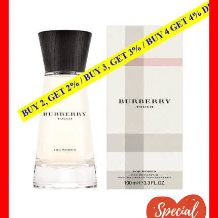 Burberry Touch By For Women - 3.3 Oz Edp Spray