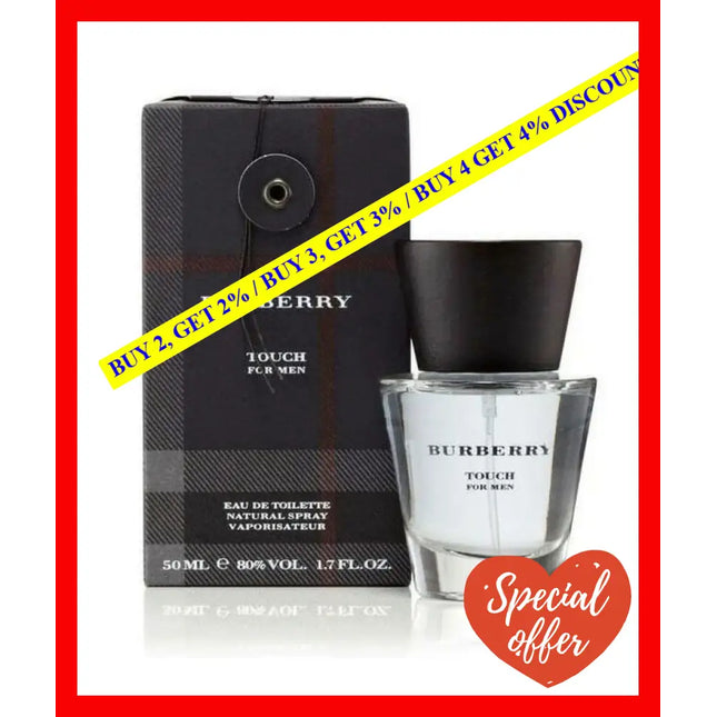 Burberry Touch Edt Spray For Men 50Ml - 3614227748729