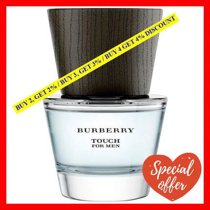 Burberry Touch For Men Edt Spray Touch/Burberry Eau De Toilette 1.0 Oz (Men)