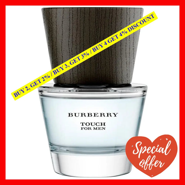 Burberry Touch For Men Edt Spray Touch/Burberry Eau De Toilette 1.0 Oz (Men)