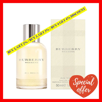 Burberry Weekend By For Women - 1.6 Oz Edp Spray