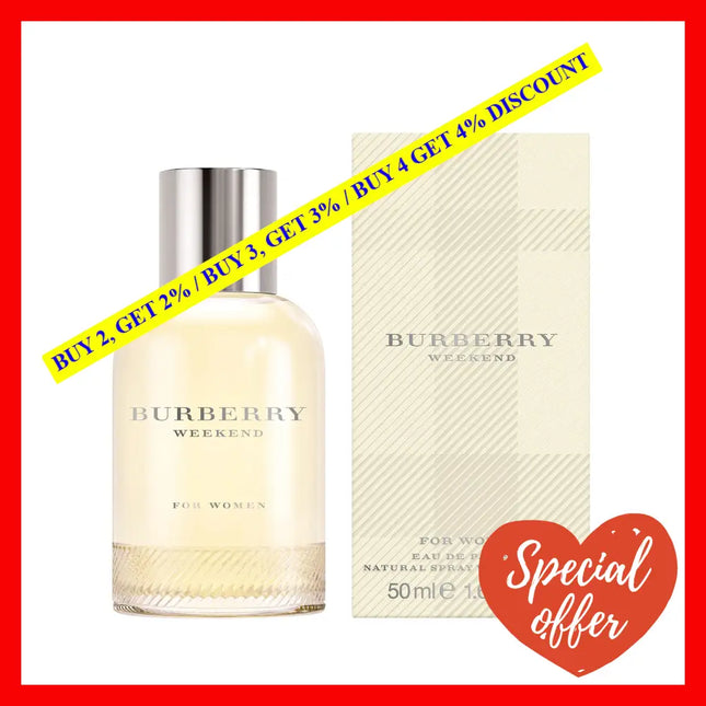 Burberry Weekend By For Women - 1.6 Oz Edp Spray