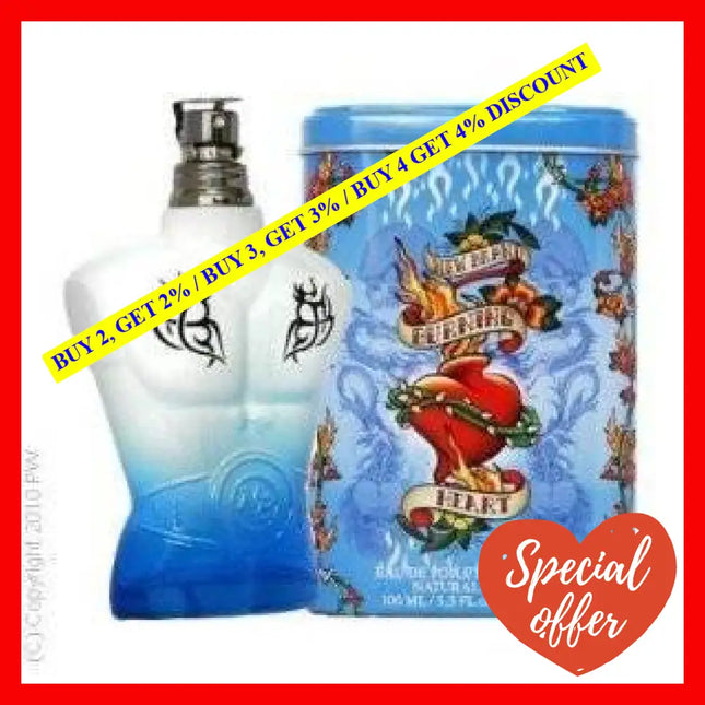 Burning Heart By New Brand For Men - 3.3 Oz Edt Spray