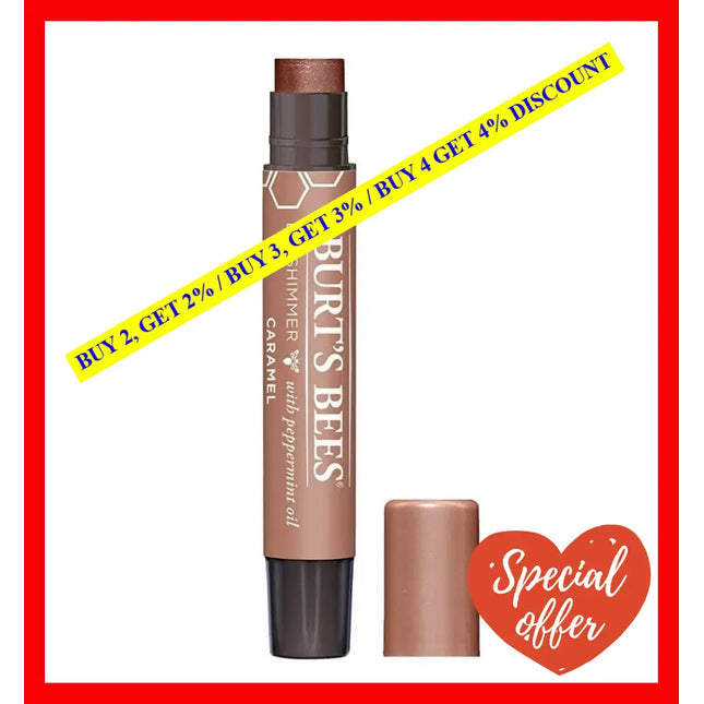 Burts Bees Lip Shimmer - Caramel By For Women 0.09 Oz