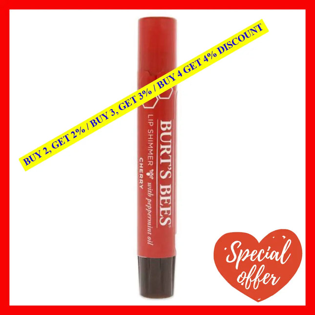 Burts Bees Lip Shimmer - Cherry By For Women 0.09 Oz