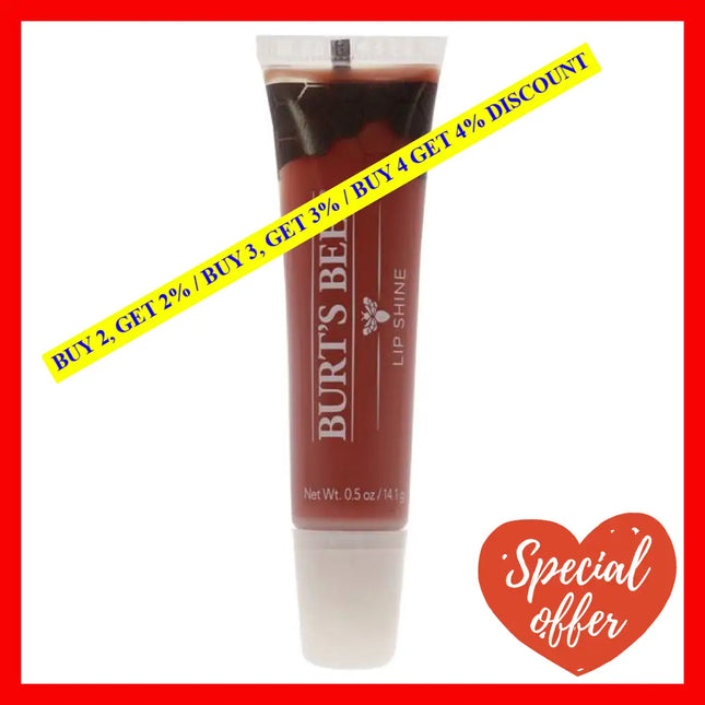 Burts Bees Lip Shine - # 013 Peachy By For Women 0.5 Oz Gloss