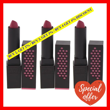 Burts Bees Lipstick - 510 Iced Iris By For Women 0.12 Oz Pack Of 3