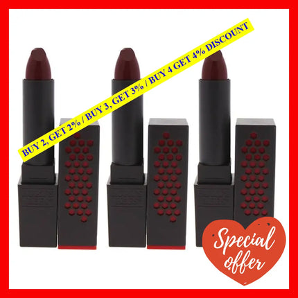 Burts Bees Lipstick - 520 Scarlet Soaked By For Women 0.12 Oz Pack Of 3