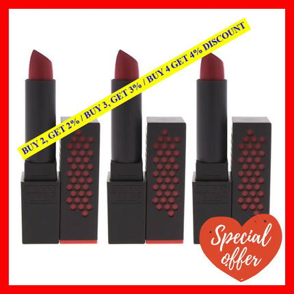 Burts Bees Lipstick - 523 Sunset Cruise By For Women 0.12 Oz Pack Of 3