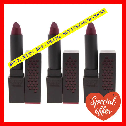 Burts Bees Lipstick - 530 Lily Lake By For Women 0.12 Oz Pack Of 3