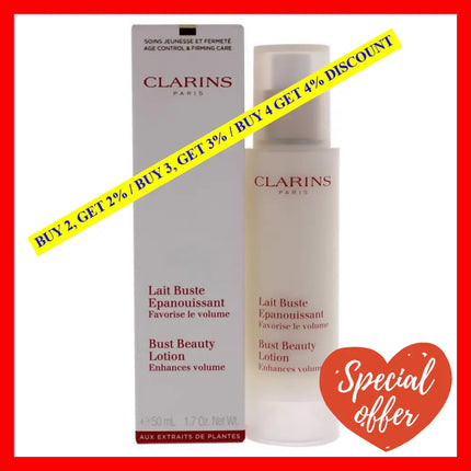Bust Beauty Lotion By Clarins For Women - 1.7 Oz