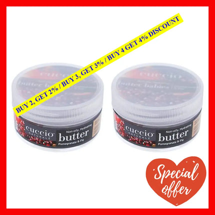 Butter Babies - Pomegranate And Fig By Cuccio Naturale For Unisex 1.5 Oz Body Lotion Pack Of 2