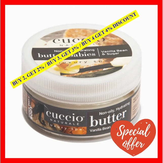 Butter Blend - Vanilla Bean And Sugar By Cuccio Naturale For Unisex 8 Oz Body Lotion