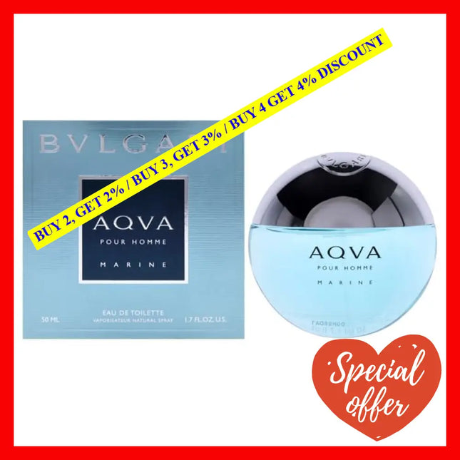 Bvlgari Aqva Marine By For Men - 1.7 Oz Edt Spray