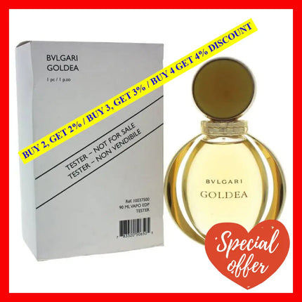 Bvlgari Goldea By For Women - 3 Oz Edp Spray (Tester)