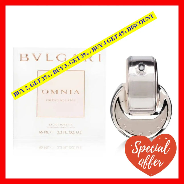Bvlgari Omnia Crystalline By 2.2 Oz Edt For Women