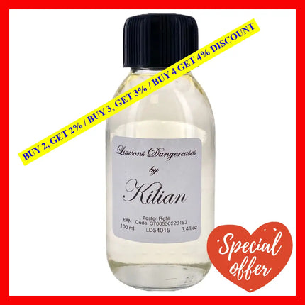 By Kilian Liaisons Dangereuses Unisex Tester Eau De Parfum Ml Splash Refill 3.4 Oz / 100