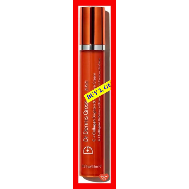 C Plus Collagen Brighten And Firm Eye Cream By Dr. Dennis Gross For Unisex - 0.5 Oz
