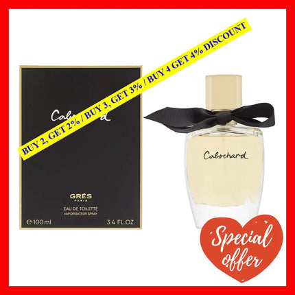 Cabochard By Parfums Gres For Women - 3.4 Oz Edt Spray