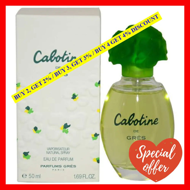 Cabotine By Parfums Gres For Women - 1.68 Oz Edp Spray