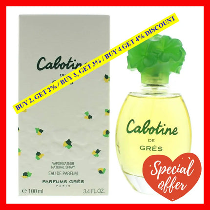 Cabotine By Parfums Gres For Women - 3.4 Oz Edp Spray