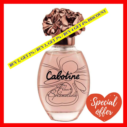 Cabotine Fleur Splendide By Parfums Gres For Women - 3.4 Oz Edt Spray
