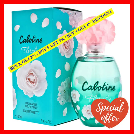 Cabotine Floralie By Parfums Gres For Women - 3.4 Oz Edt Spray
