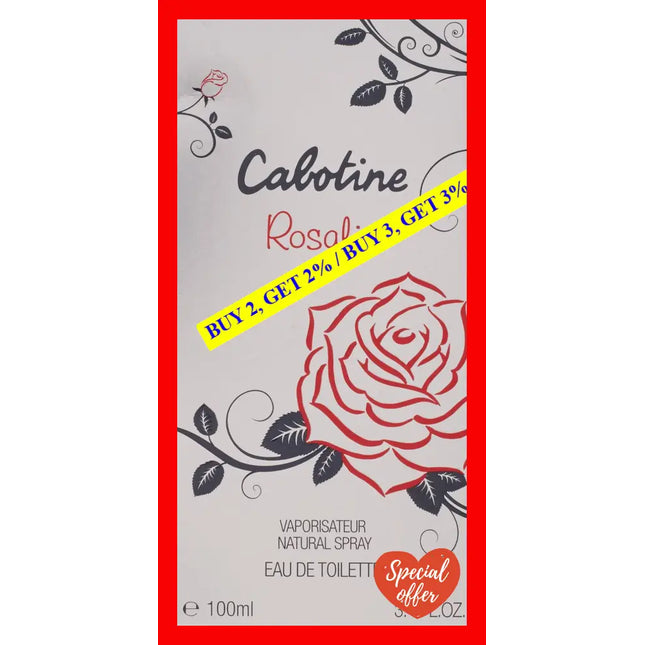 Cabotine Rosalie By Parfums Gres For Women - 3.4 Oz Edt Spray