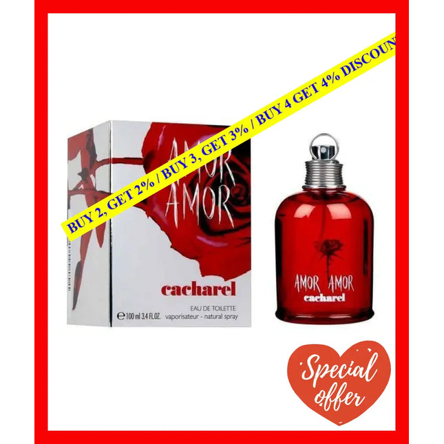 Cacharel Amor Edt Spray For Women 100Ml - 3360373063680
