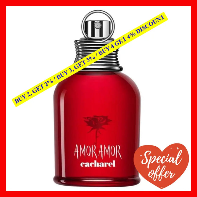 Cacharel Amor For Women Eau De Toilette Spray 1.0 Oz