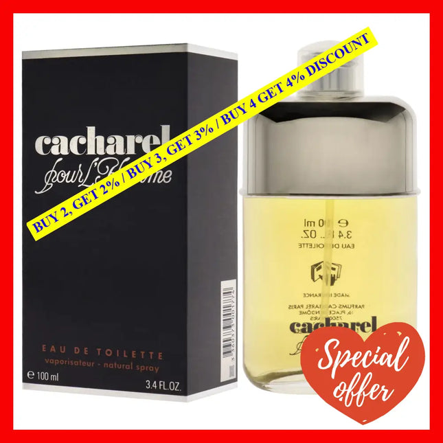 Cacharel By For Men - 3.4 Oz Edt Spray