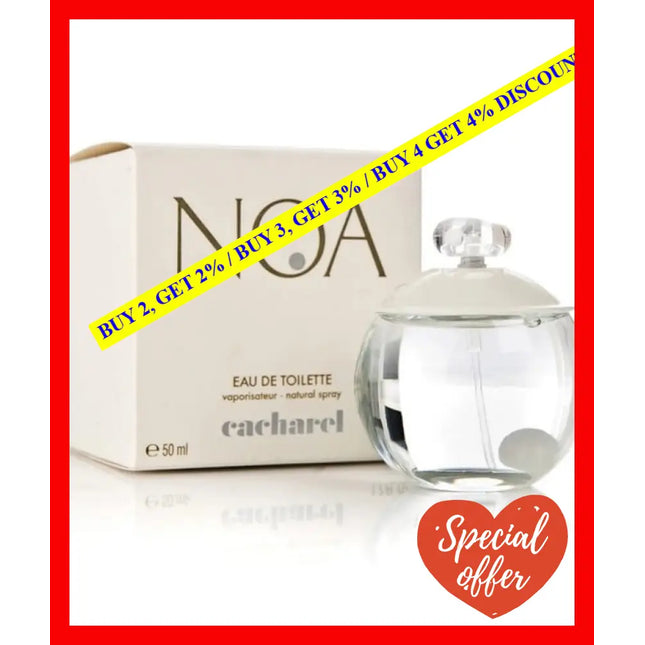 Cacharel Noa Eau De Toilette Spray 50 Ml For Women - 3360373016341