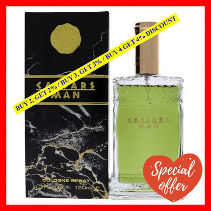 Caesars By For Men - 4 Oz Cologne Spray