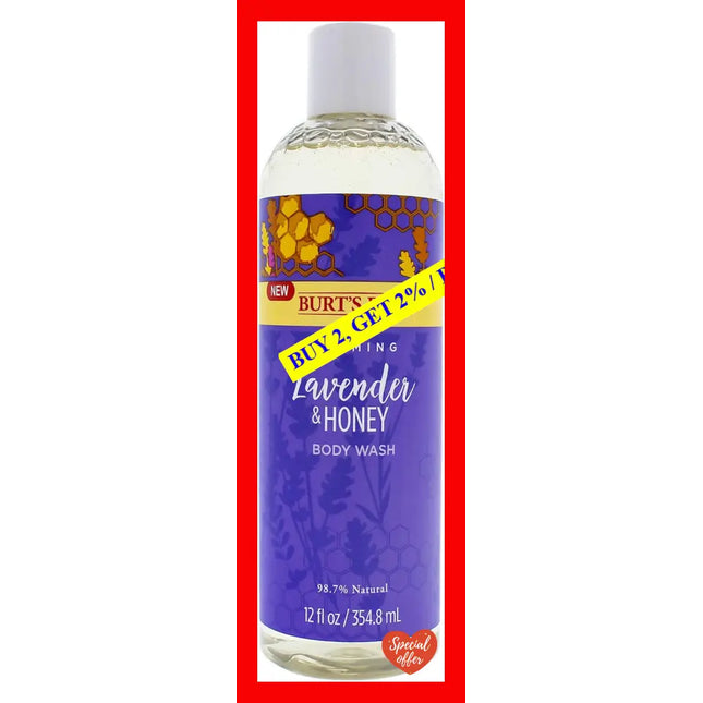 Calming Lavender And Honey Body Wash By Burts Bees For Women - 12 Oz