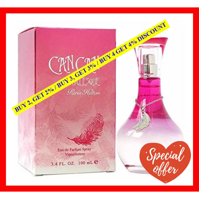 Can Burlesque By Paris Hilton For Women - 3.4 Oz Edp Spray