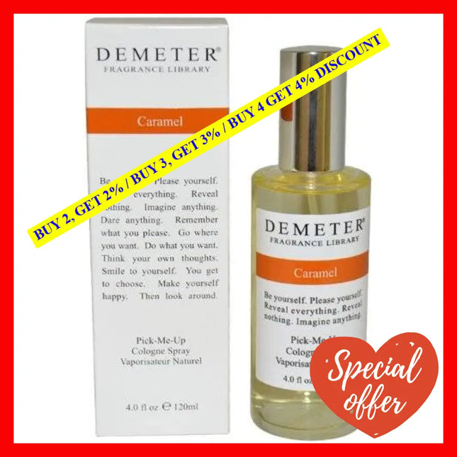 Caramel By Demeter For Women - 4 Oz Cologne Spray
