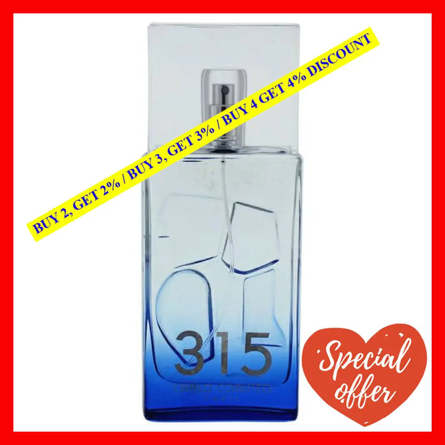 Carlo Corinto 315 By For Men - 3.3 Oz Edt Spray (Tester)