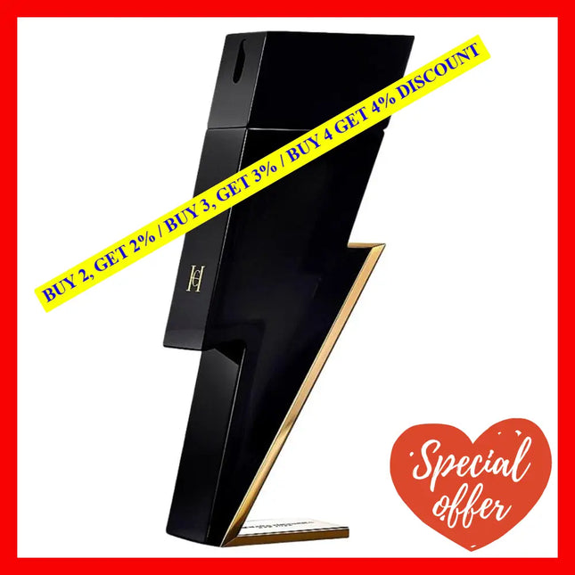 Carolina Herrera Bad Boy For Men Eau De Toilette For 3.4 Oz / 100 Ml