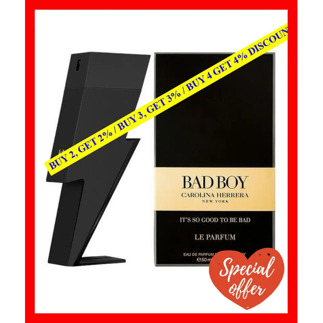 Carolina Herrera Bad Boy Le Parfum Edp Natural Spray 50Ml - 8411061991909