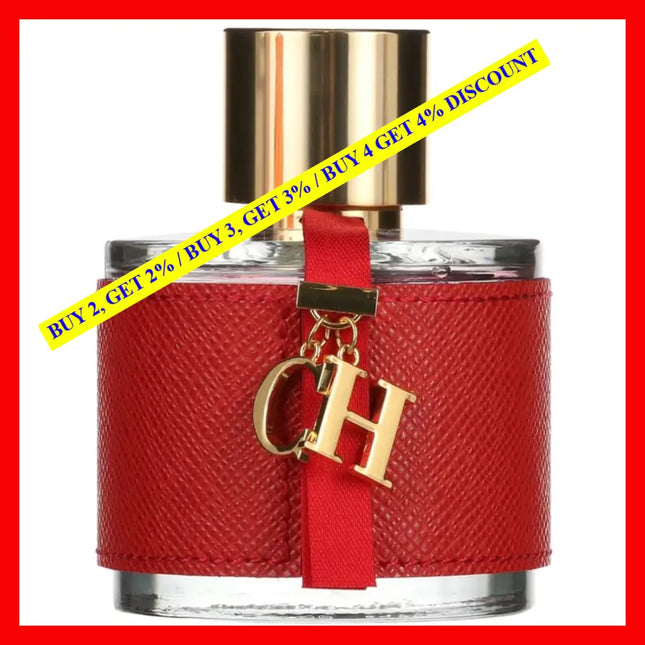 Carolina Herrera Ch For Women (Tester) Edt Tester With Cap Ml Spray 3.4 Oz / 100