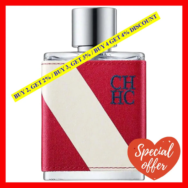 Carolina Herrera Ch Sport Eau De Toilette For Men 3.4 Oz / 100 Ml